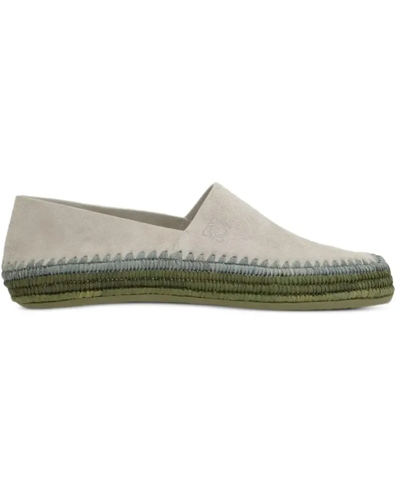 Loewe Rio Loafer aus Wildleder - Grau Grau
