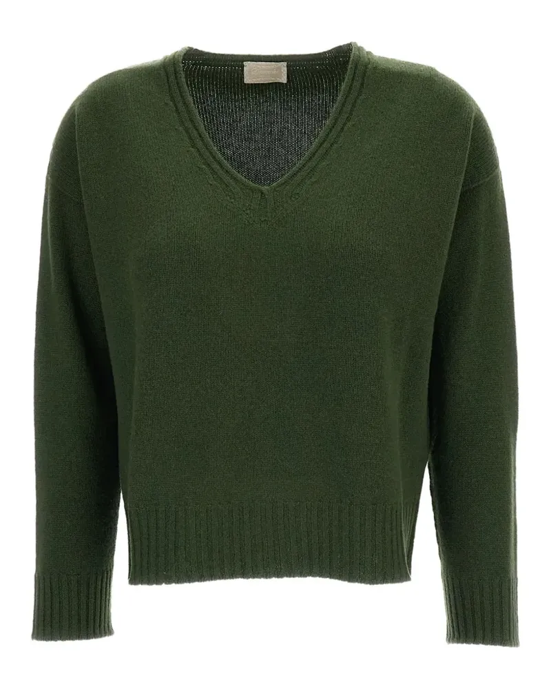 Drumohr  V-neck cashmere sweater - Grün Grün