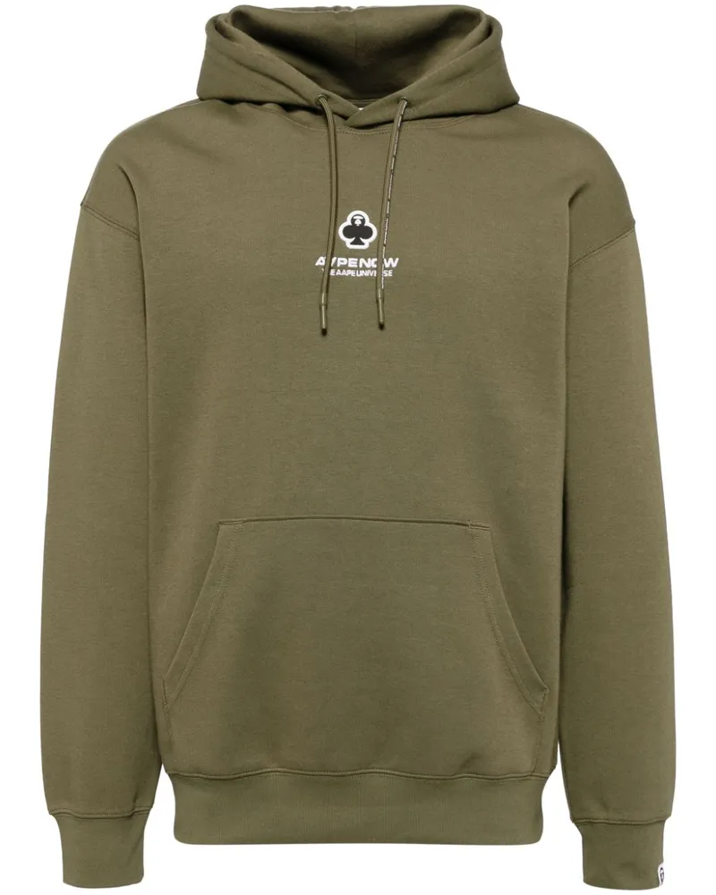 BAPE Hoodie mit Logo Grün