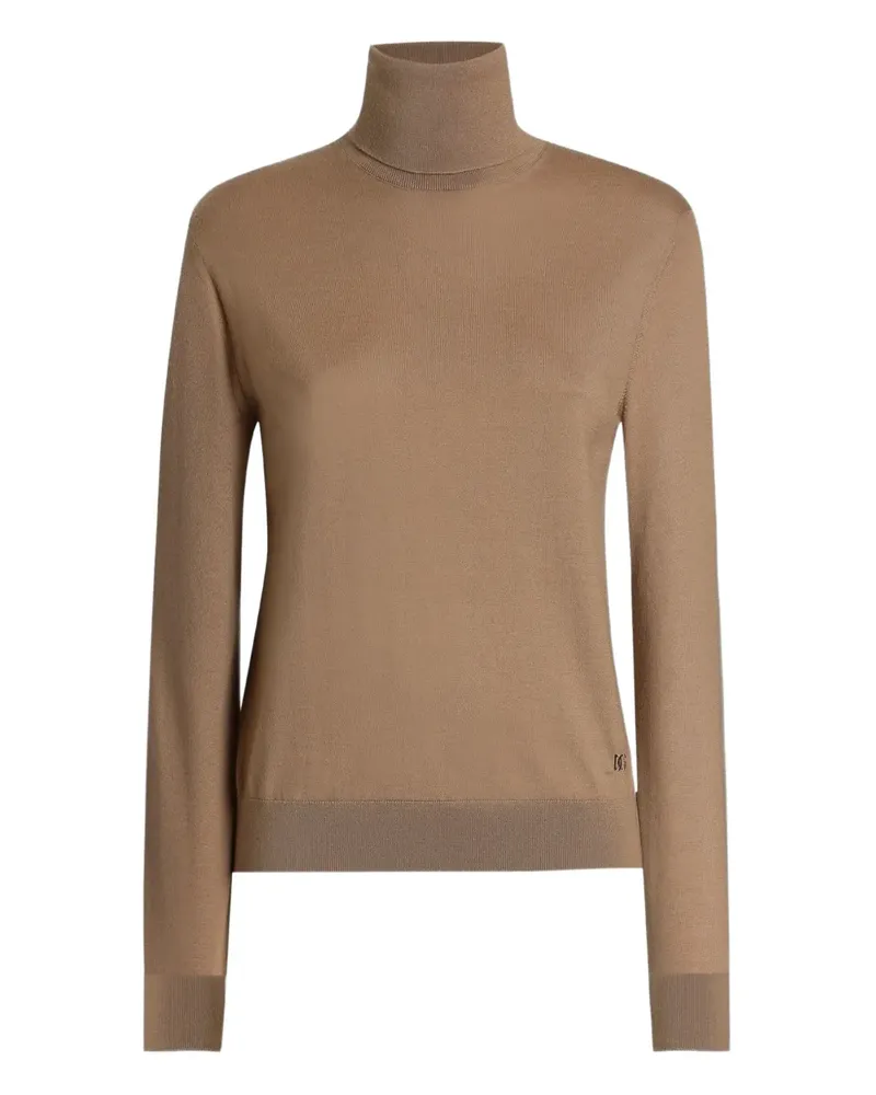 Dolce & Gabbana Pullover mit Rollkragen - Braun Braun