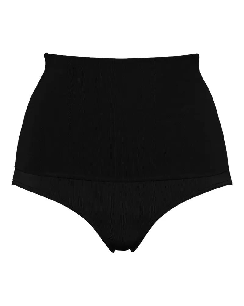 Eres Gredin Bikinihöschen mit hohem Bund - Schwarz Schwarz