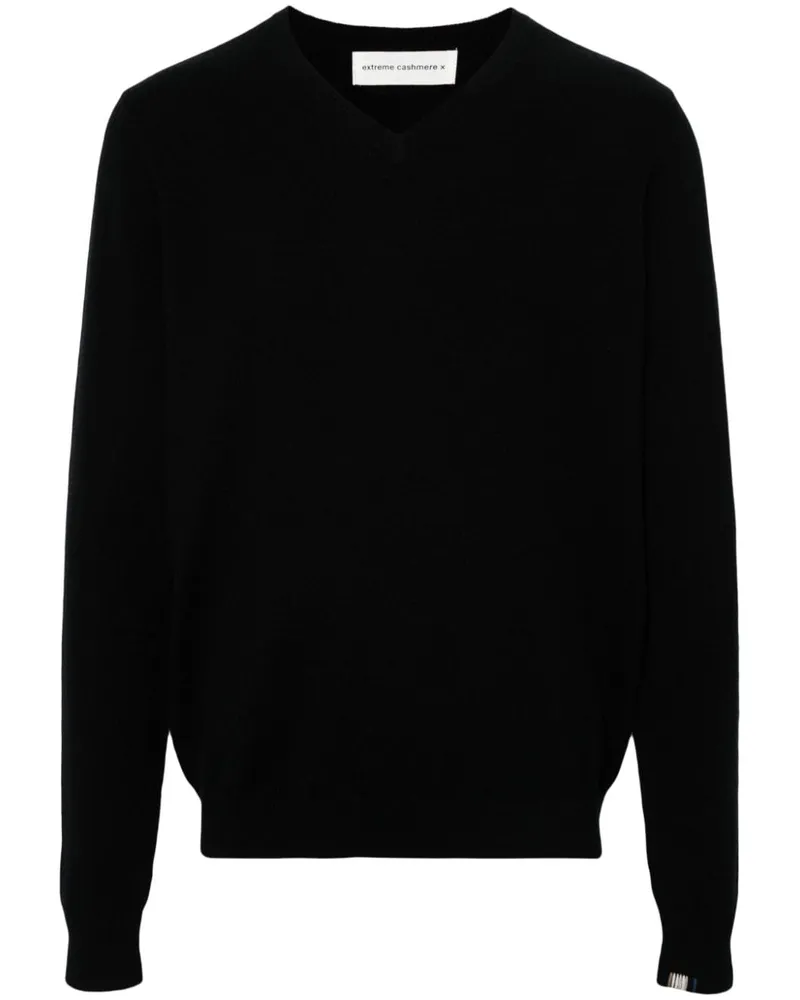 extreme cashmere Be Real Pullover - Schwarz Schwarz