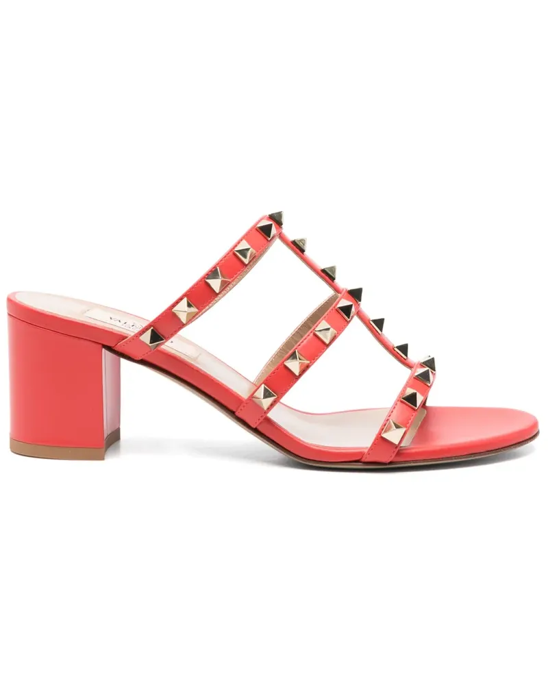 Valentino Garavani Rockstud Mules 60mm - Orange Orange