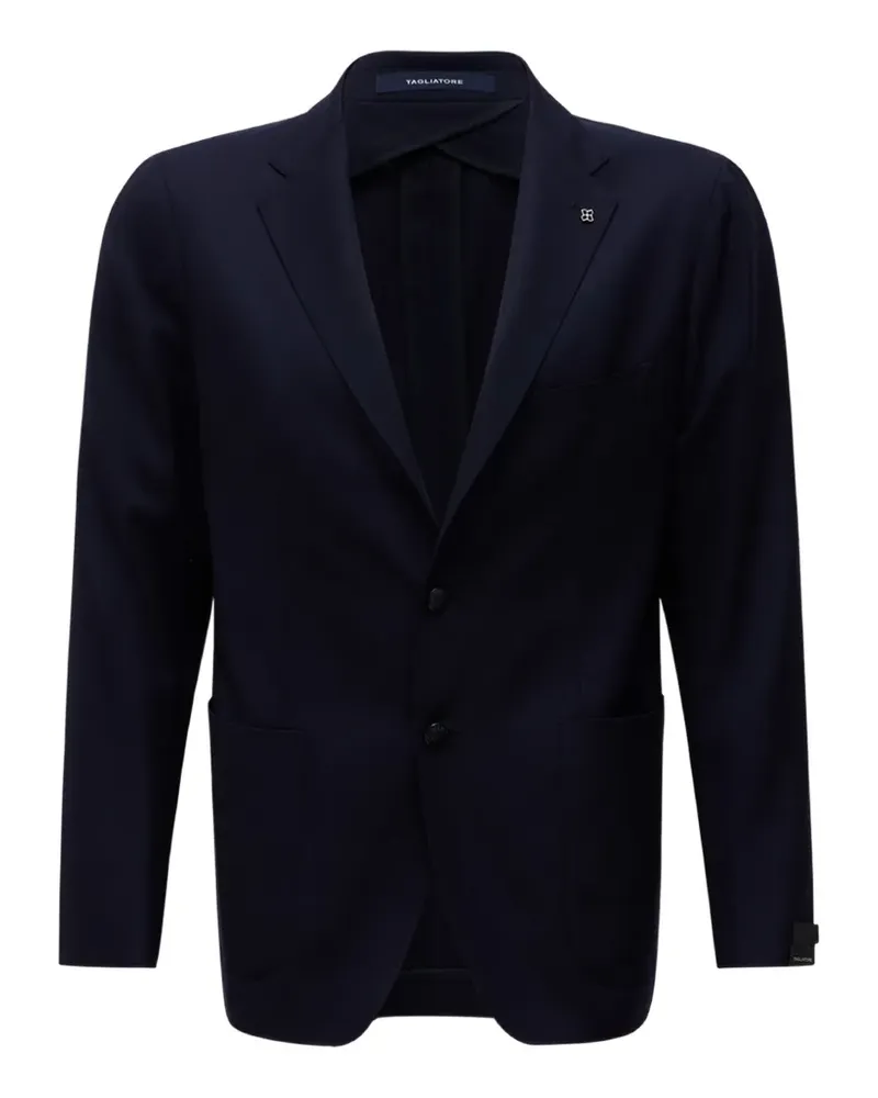 Tagliatore notched-lapel blazer - Blau Blau