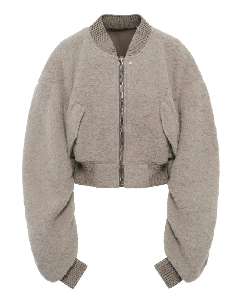 Rick Owens Secchia cropped flight - Grau Grau