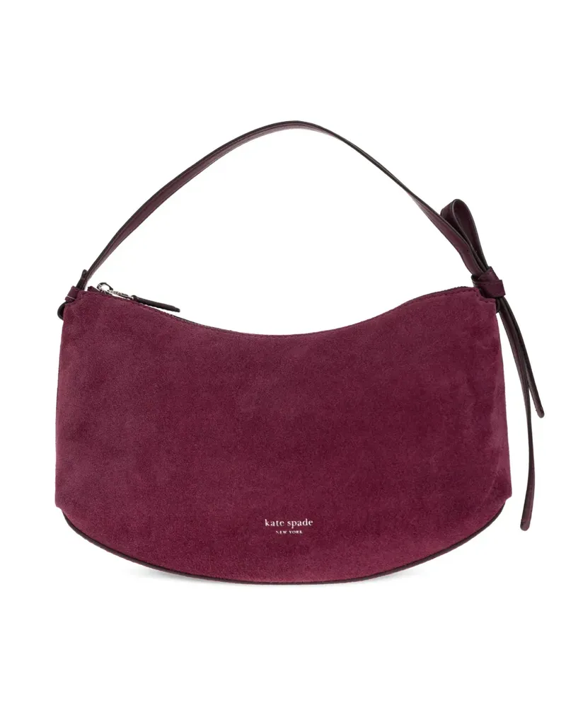 Kate Spade Loop suede shoulder bag - Violett Violett