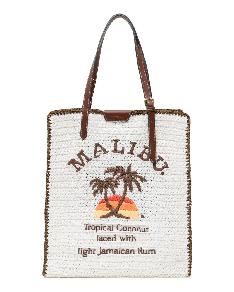 Anya Hindmarch Malibu tote bag - Nude Nude