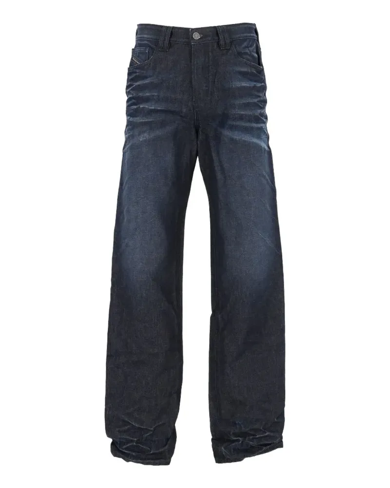 Diesel 1991 D-Voeed Jeans mit hohem Bund - Blau Blau