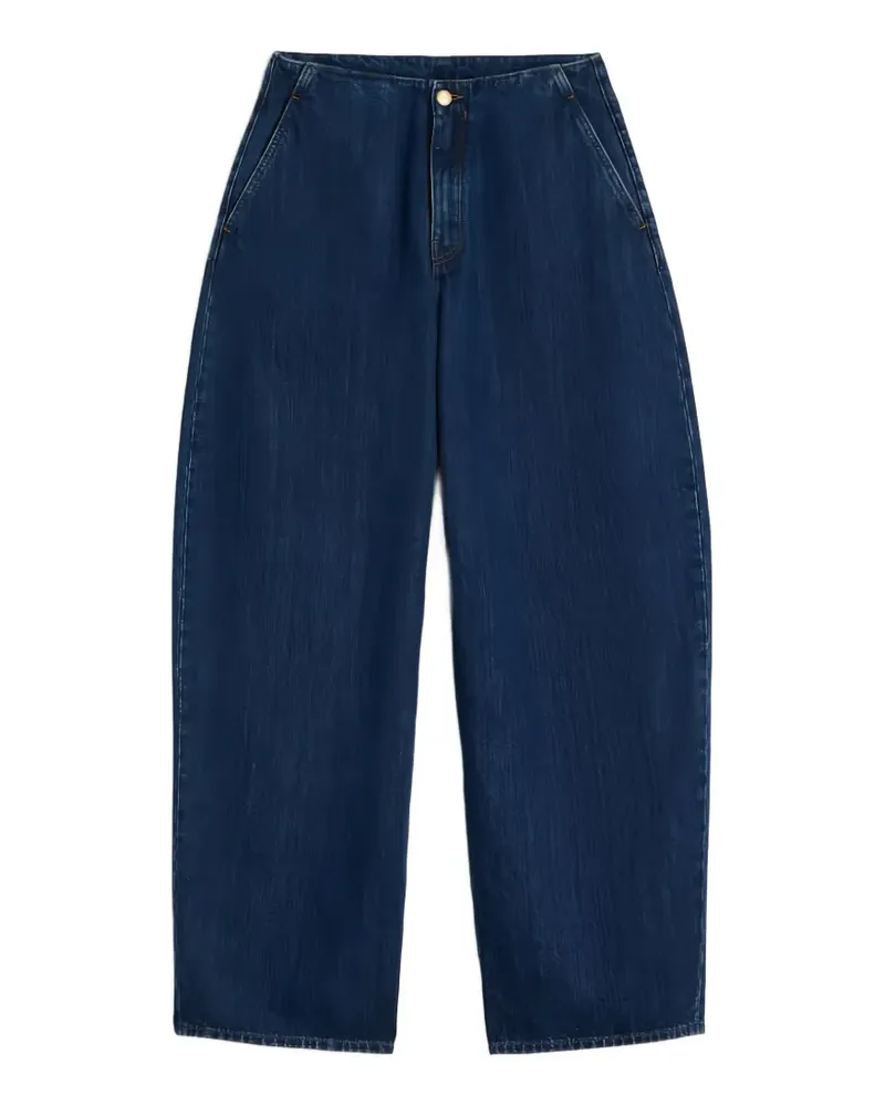 Jil Sander Leichte Jeans mit lockerem Schnitt - Blau Blau