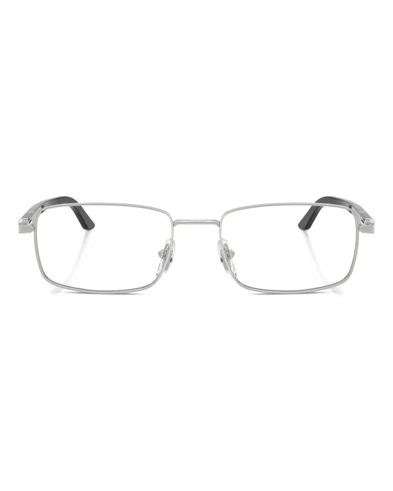 Persol rectangle-frame glasses - Silber Silber
