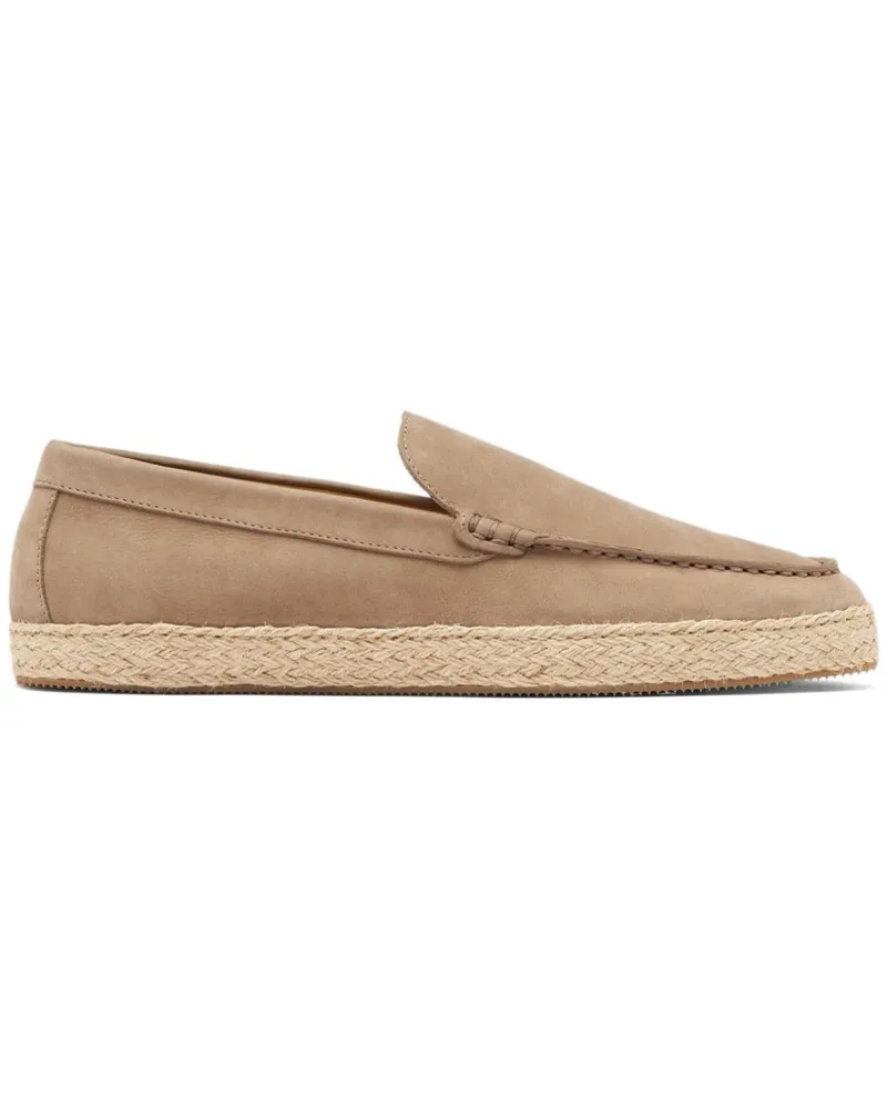 Scarosso Lino Espadrilles mit mandelförmiger Kappe - Nude Nude