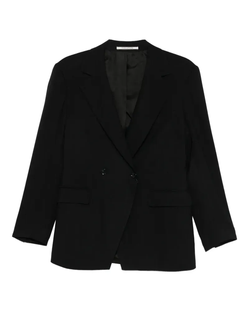Tagliatore Astra double-breasted suit - Schwarz Schwarz