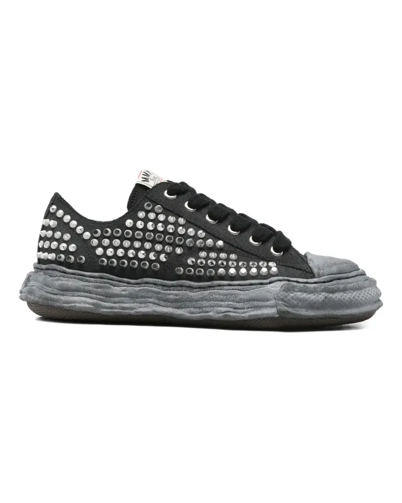 MIHARAYASUHIRO studded sneakers - Schwarz Schwarz
