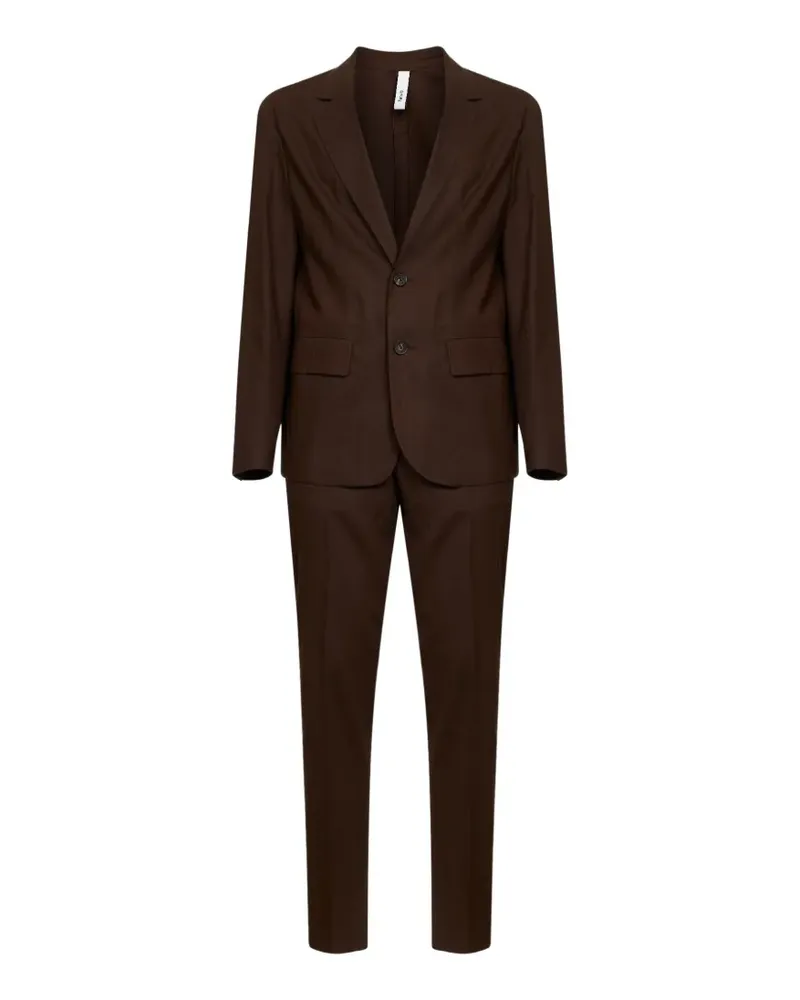 Hevò Galatina single-breasted suit - Braun Braun