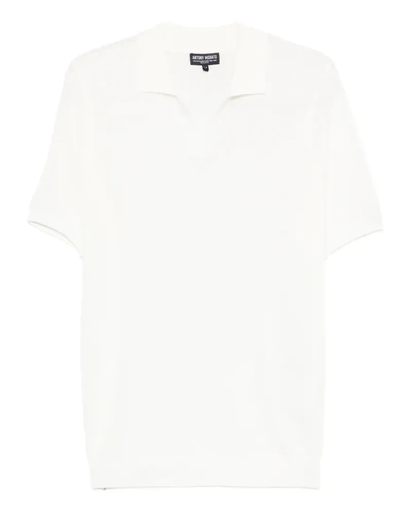 Antony Morato V-neck short-sleeve T-shirt - Nude Nude