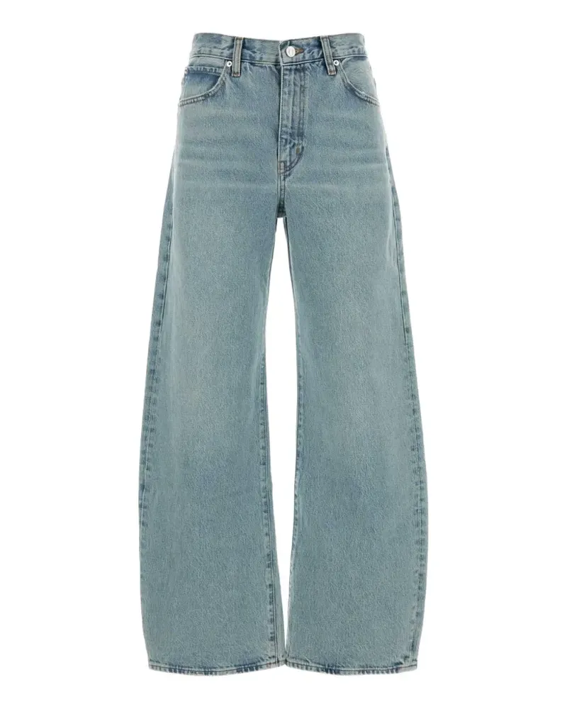 Frame Denim Weite The Bow Jeans - Blau Blau