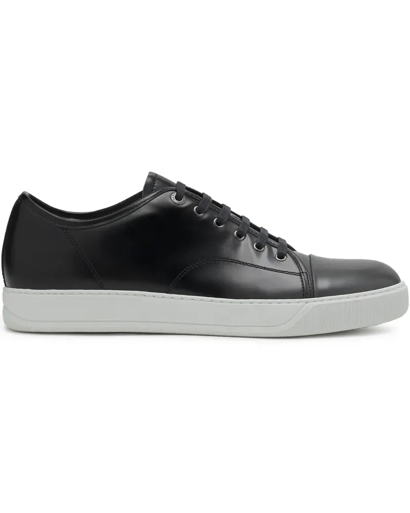 Lanvin Sneakers aus Leder - Schwarz Schwarz