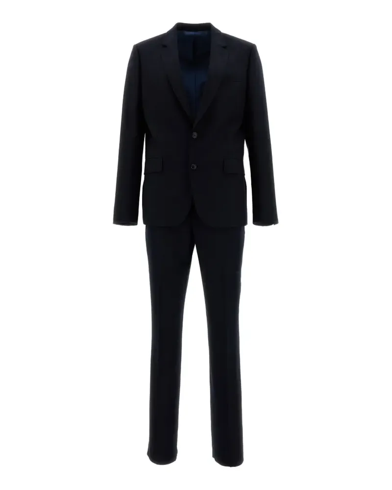 Paul Smith Einreihiger Anzug - Blau Blau