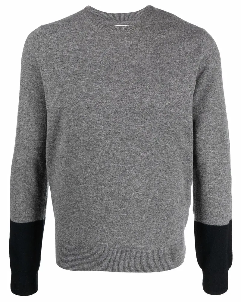 Comme des Garçons Zweifarbiger Pullover - Grau Grau