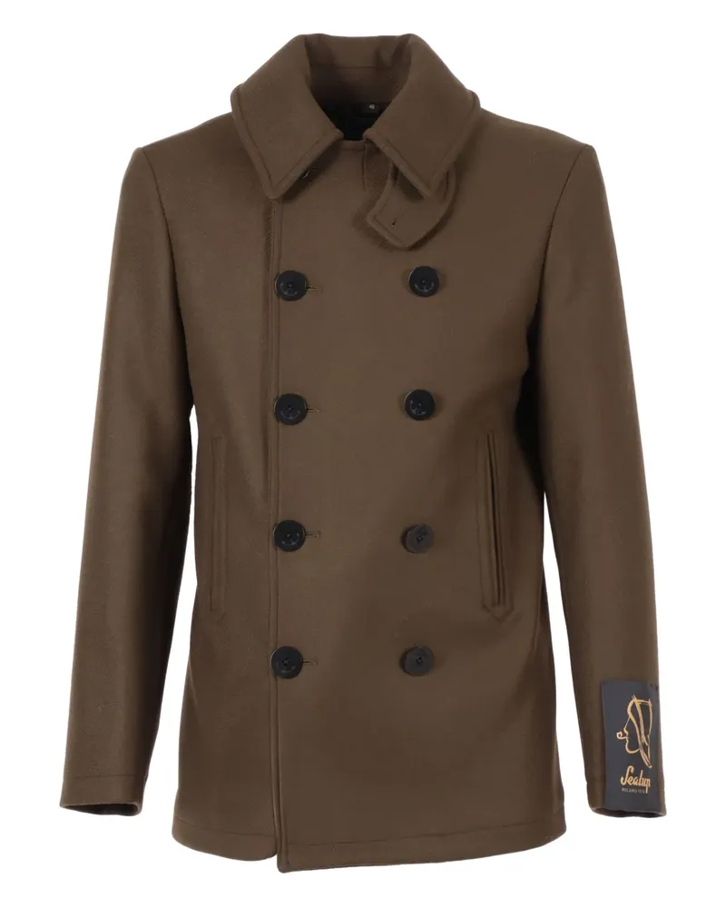 Sealup Quebec double-breasted coat - Braun Braun