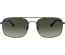 Eckige 'RB3611' Sonnenbrille - Schwarz
