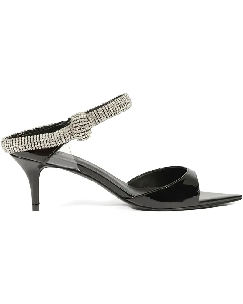 Schutz Verzierte Sandalen - Schwarz Schwarz