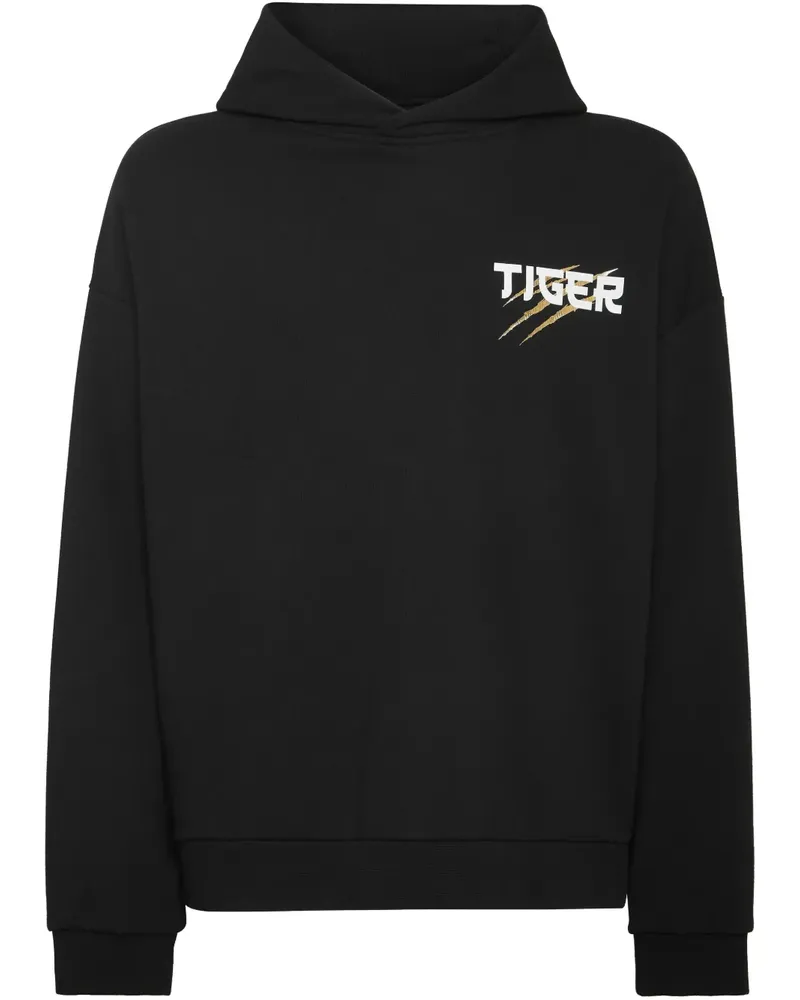 Philipp Plein Tiger Tokyo Hoodie - Schwarz Schwarz