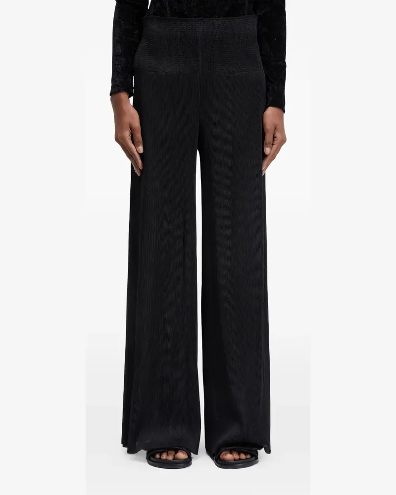 Osklen Plissierte Hose - Schwarz Schwarz