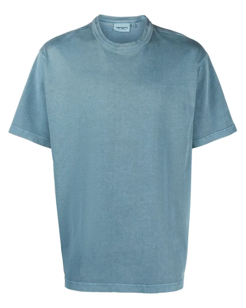 Carhartt WIP Ausgeblichenes T-Shirt Blau