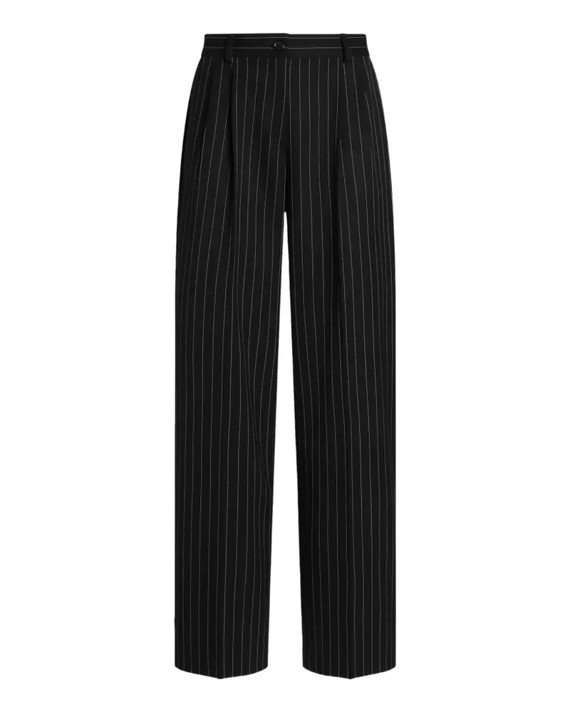 Dolce & Gabbana Hose mit Nadelstreifen - Schwarz Schwarz