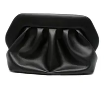 Geraffte Bios Clutch - Schwarz