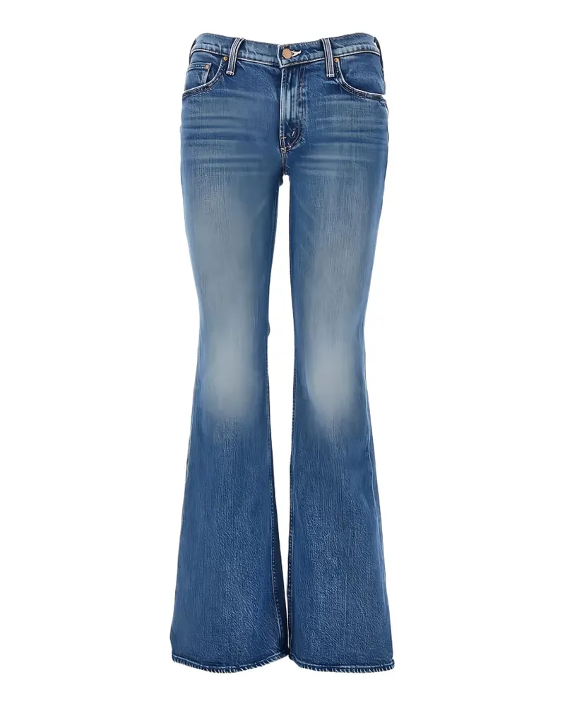 Mother The Jinx faded-effect flared jeans - Blau Blau