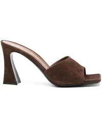 Giuseppe Zanotti Solhene Mules 85mm Braun