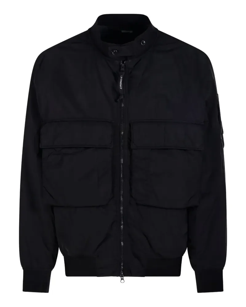 C.P. Company Jacke mit Reißverschluss - Schwarz Schwarz