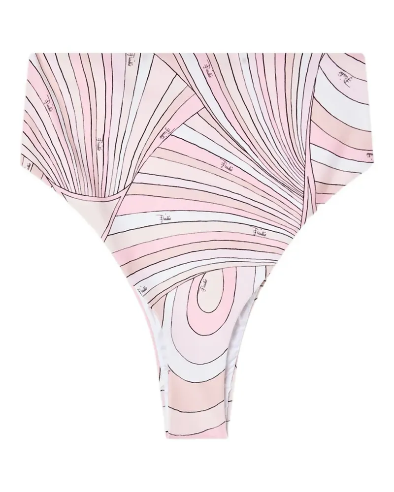 Emilio Pucci Bikinihöschen mit Print - Rosa Rosa