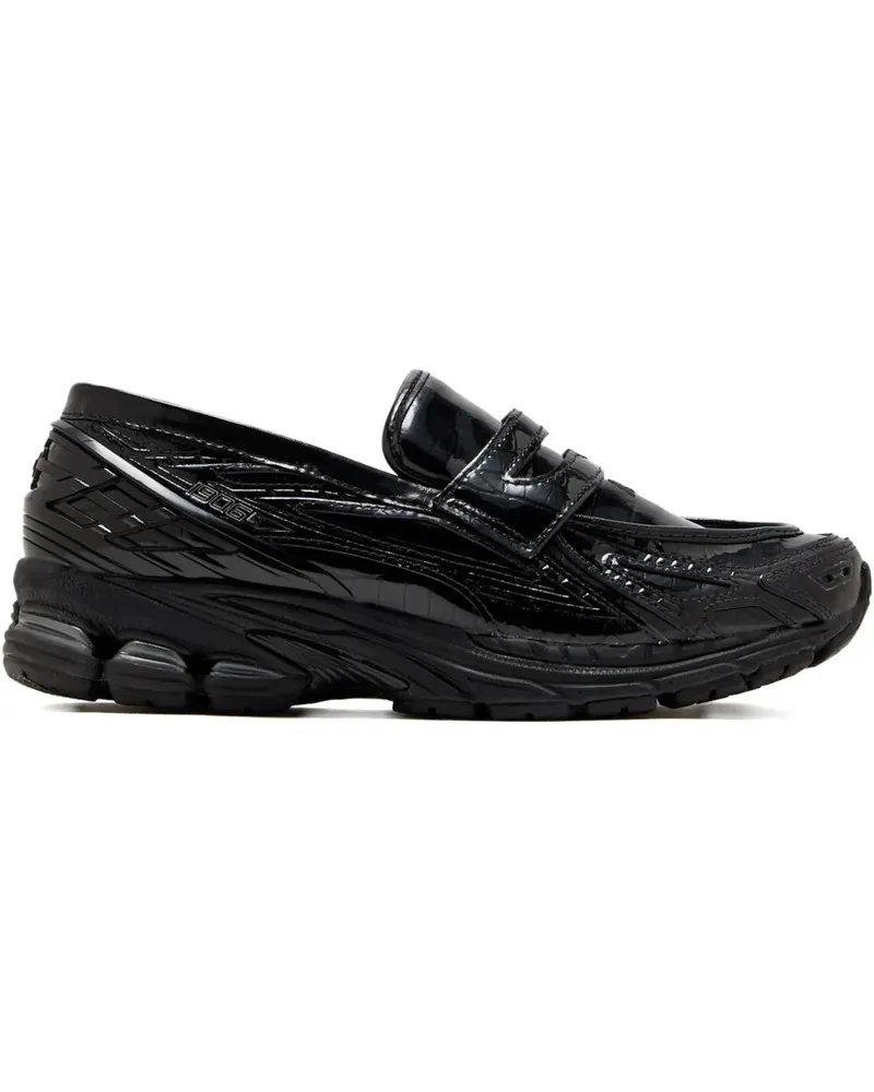 New Balance Slip-On-Sneakers mit Kroko-Effekt - Black (001 Black
