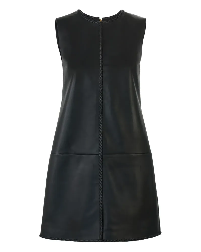 Carolina Herrera New York Ärmelloses Minikleid - Schwarz Schwarz