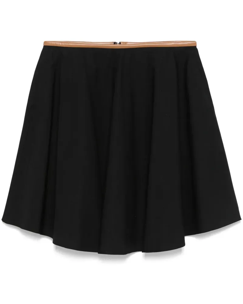 Dorothee Schumacher Rock mit Kontrastdetail - Schwarz Schwarz