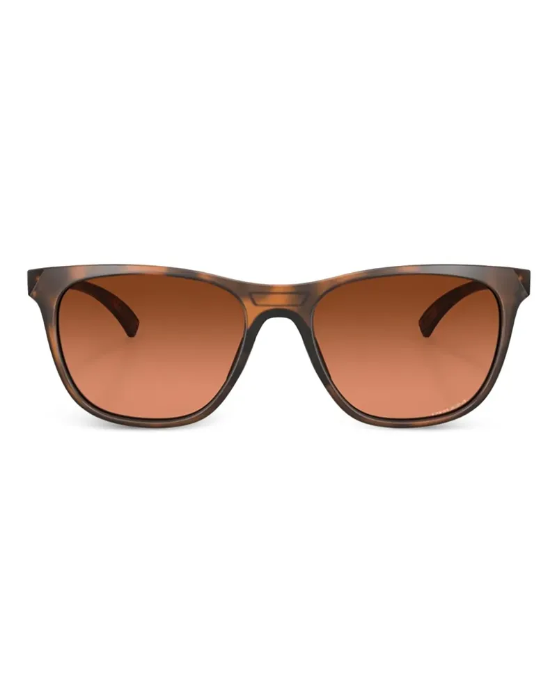 Oakley Matte Leadline Sonnenbrille in Schildpattoptik - Braun Braun