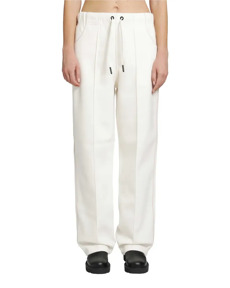 Moncler Jogginghose mit Logo-Patch - Weiß Weiß