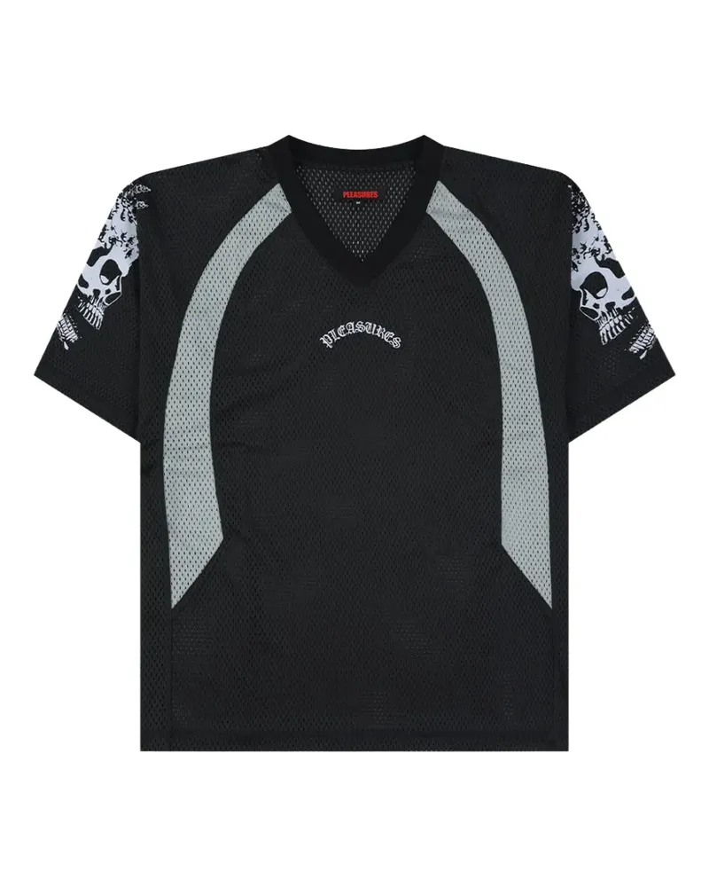 PLEASURES Screws Fußballtrikot - Schwarz Schwarz