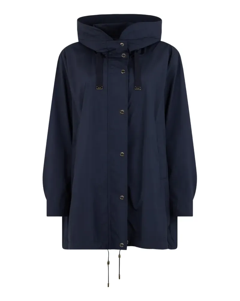 MOORER hooded parka coat - Blau Blau