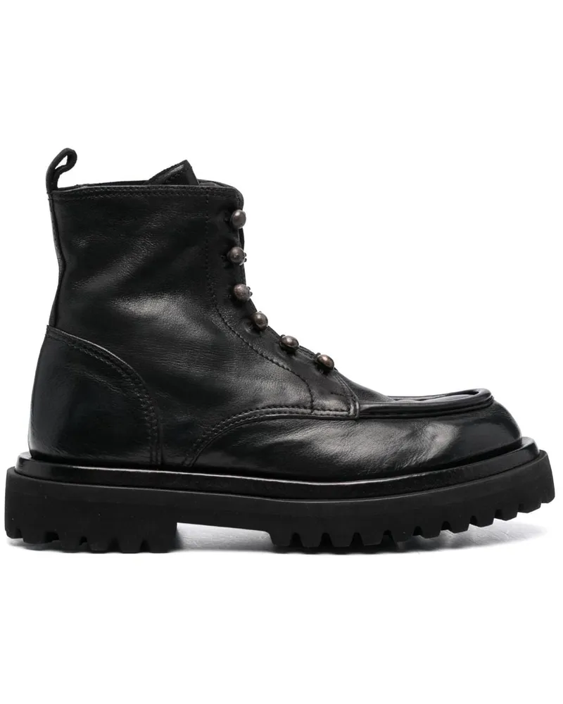 Officine Creative Italia Wisal 103 Stiefeletten - Schwarz Schwarz