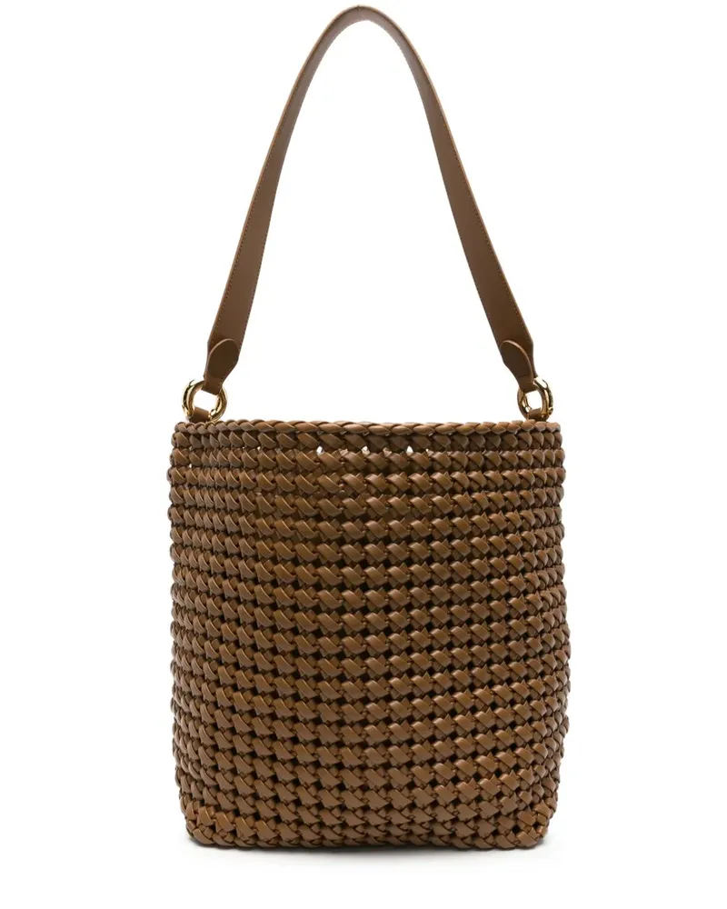 THEMOIRÈ Phoebe Schultertasche mit Knoten - Braun Braun