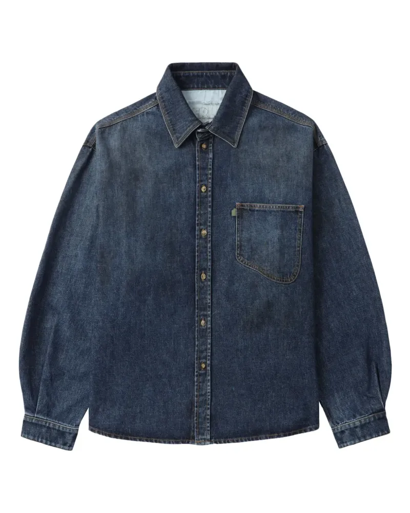 ERL Jacke aus Baumwolle - Blau Blau