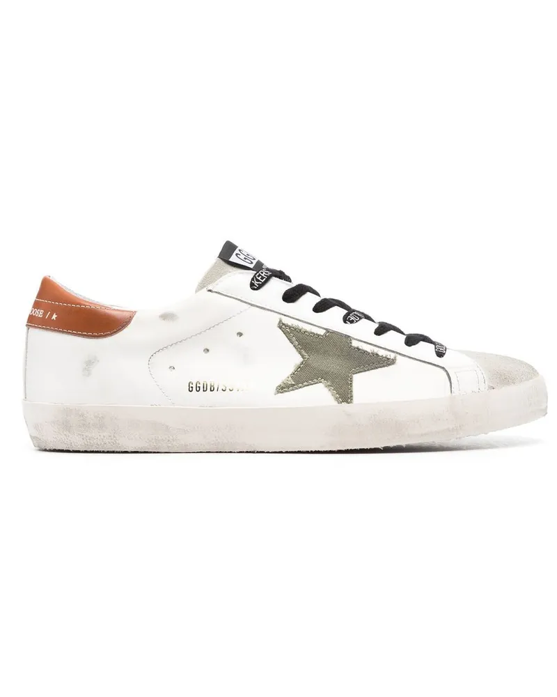 Golden Goose Super-Star Sneakers - Weiß Weiß