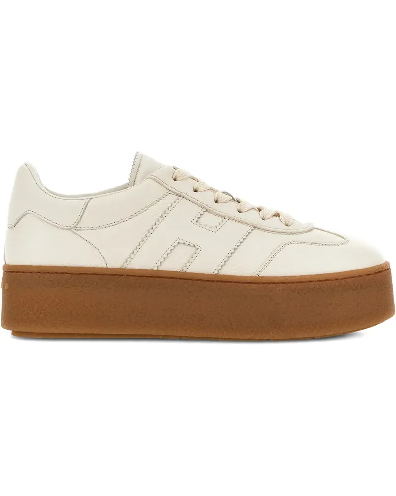 Hogan H698 Plateau-Sneakers - Nude Nude