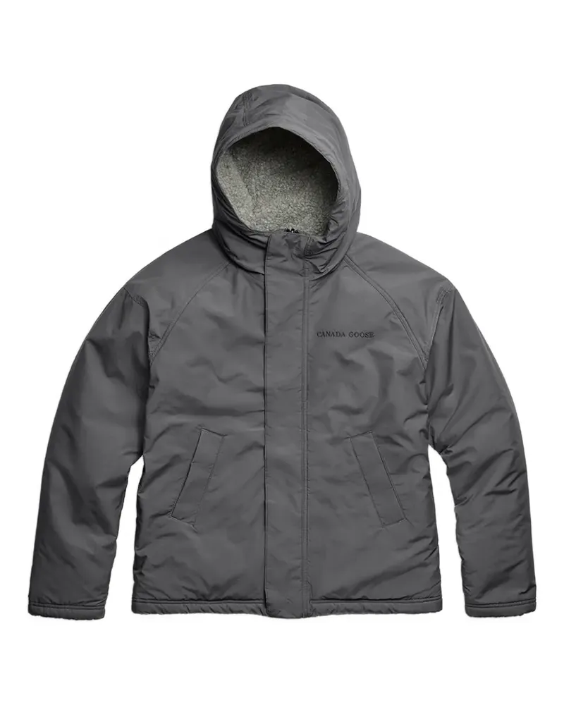 Canada Goose Alberni logo-print hooded jacket - Grau Grau