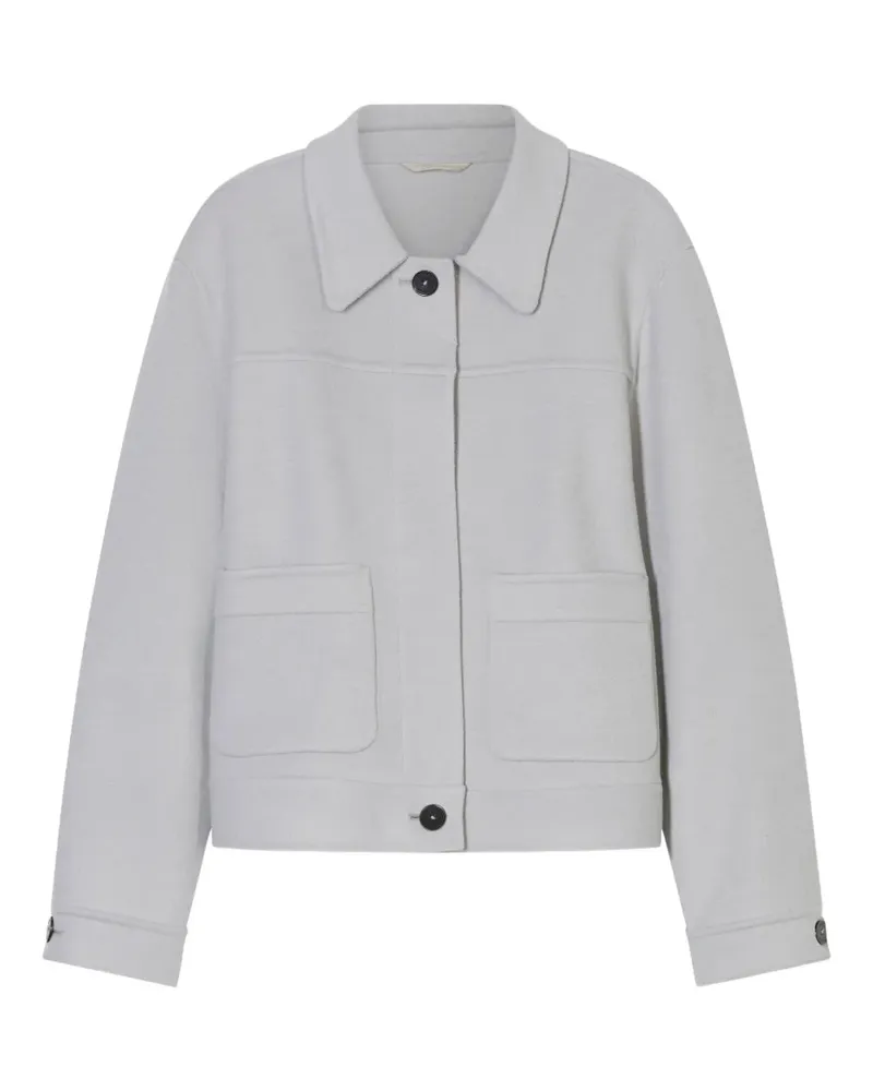 Closed Jacke aus Wolle - Grau Grau