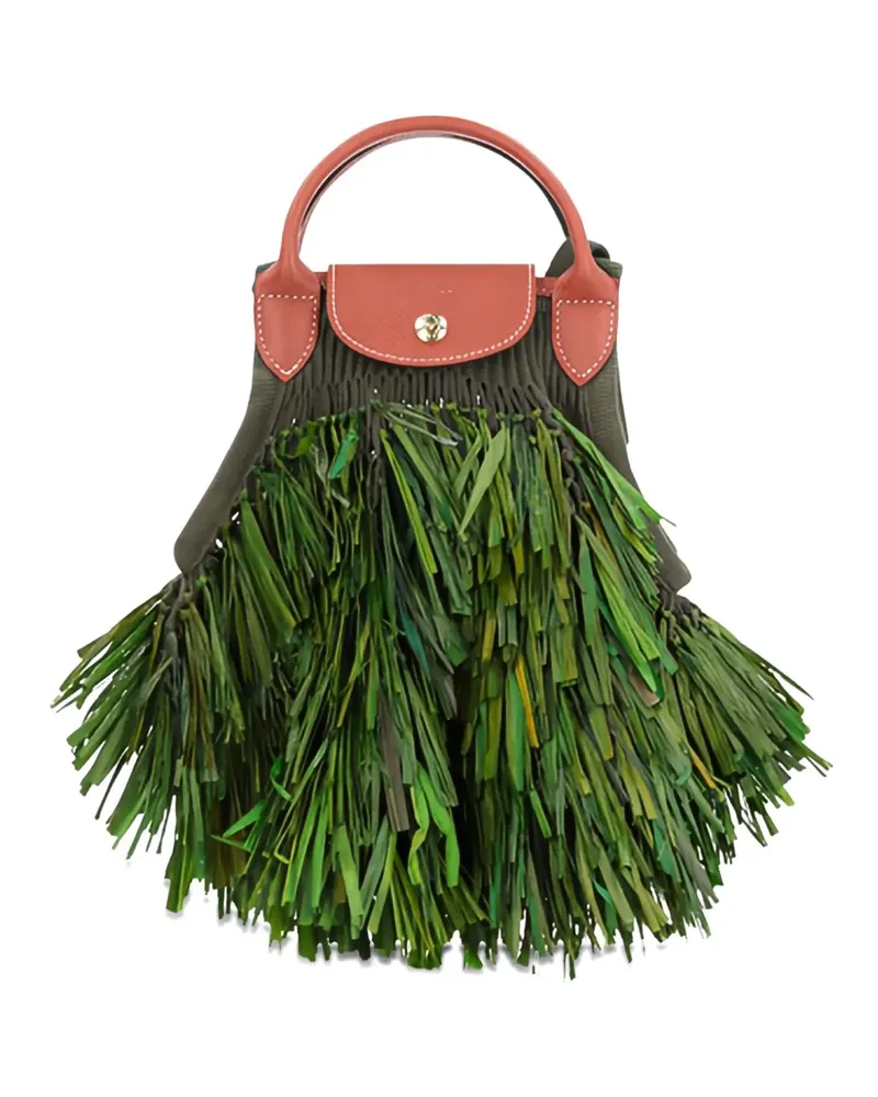 Longchamp Le Pliage Filet L tote bag - Grün Grün